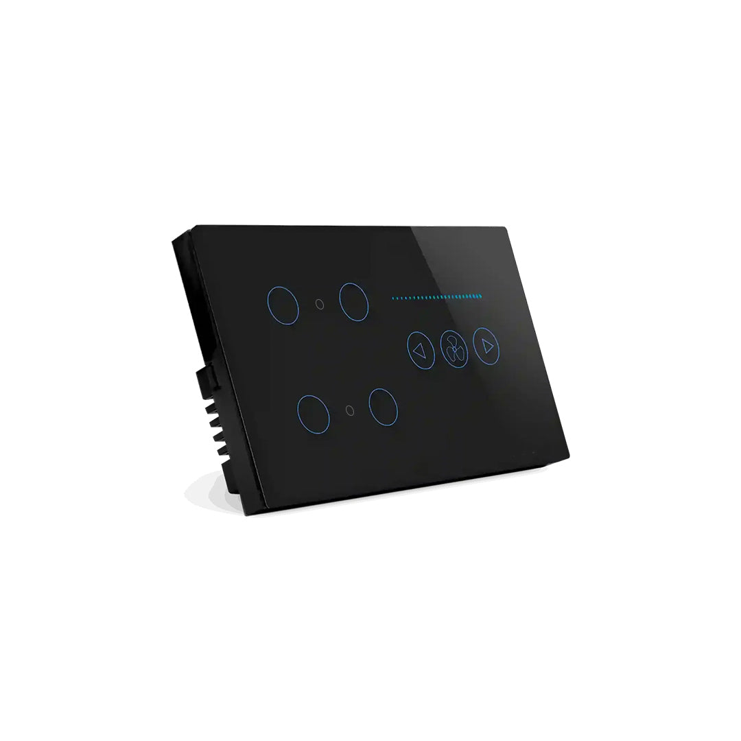 4 Gang +1 Fan Smart Wifi sensor switch
