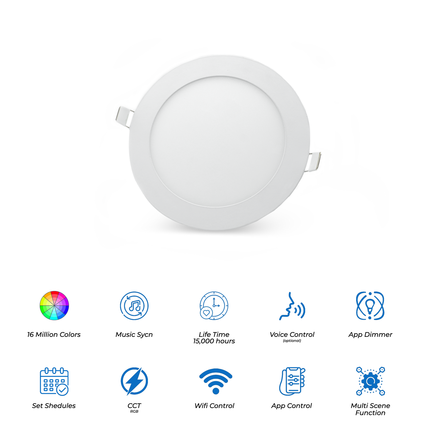 Slim RGB downlight