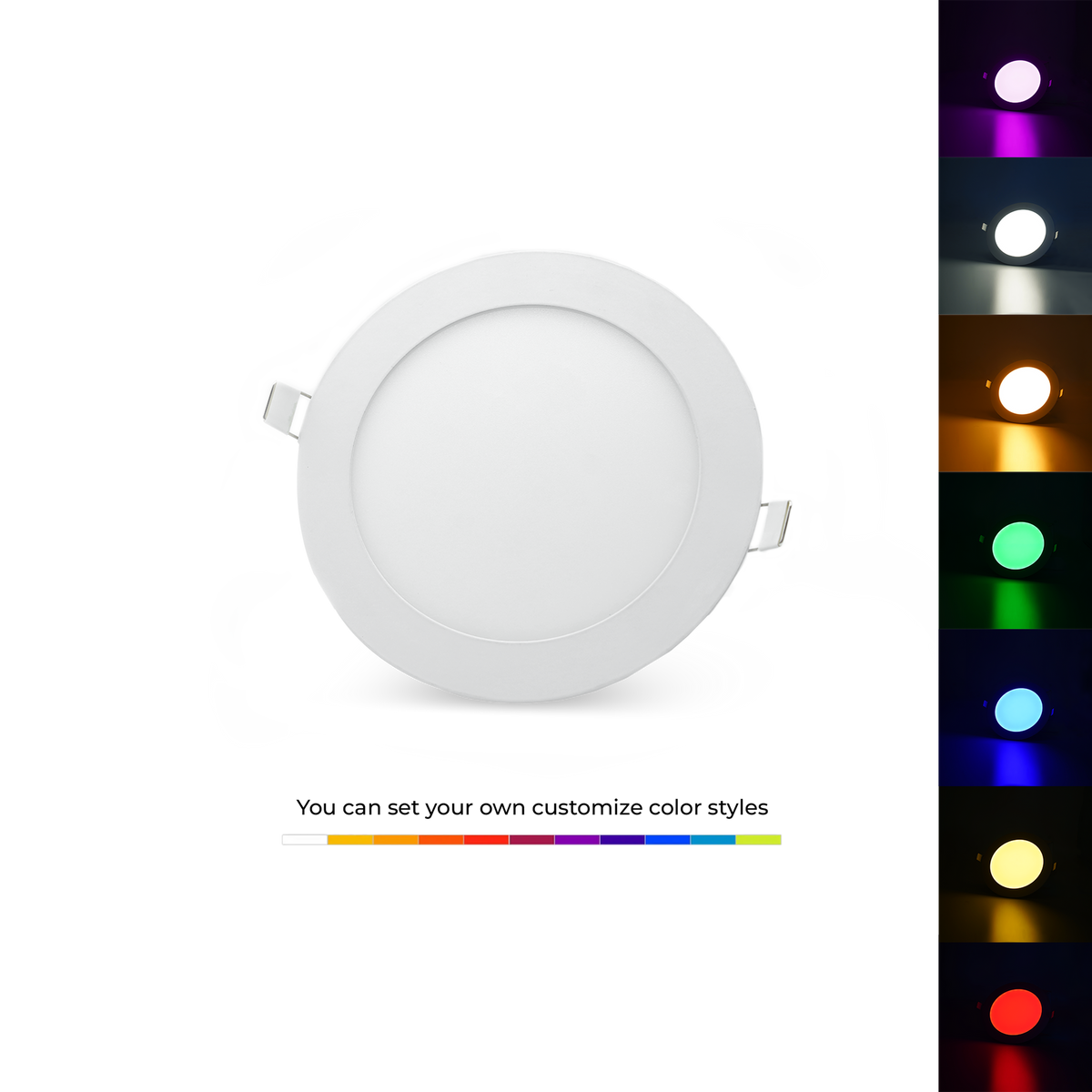 Slim RGB downlight