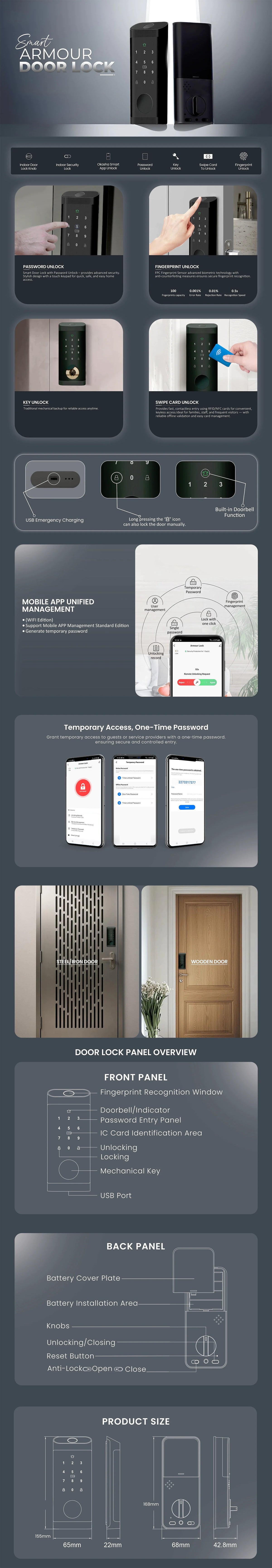 Smart Armour Door Lock