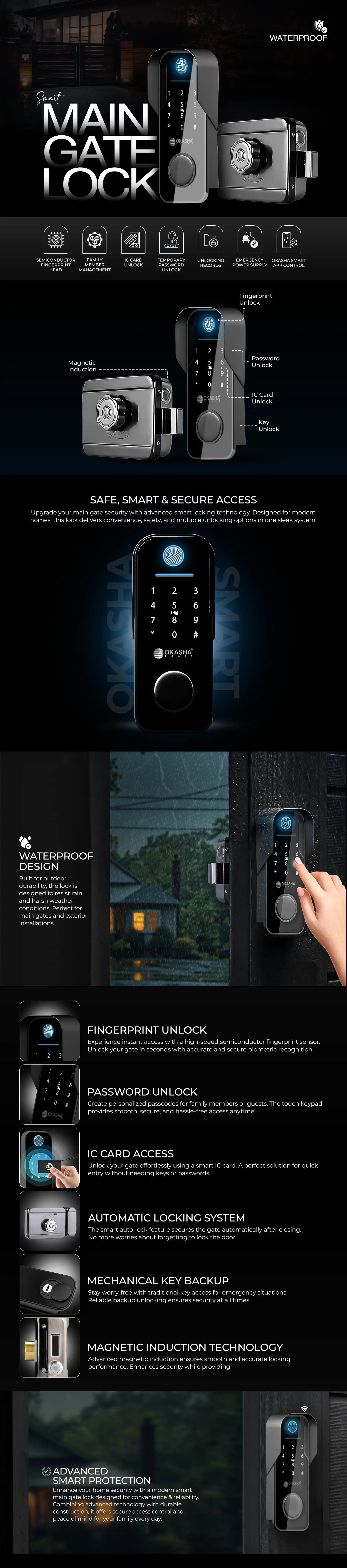 Smart Main door Lock